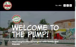 The Pump Bar Tulsa website