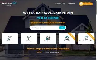 Send Me A Pro Howard County website