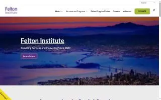 Felton Institute (re)MIND® and BEAM San Mateo County website