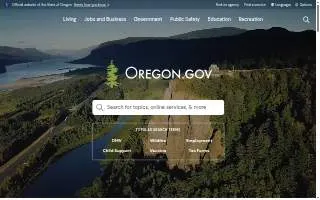 Oregon Tourism Commission – Business Operations Office website