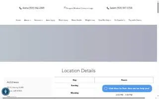 Oregon Medical Centers LLC website