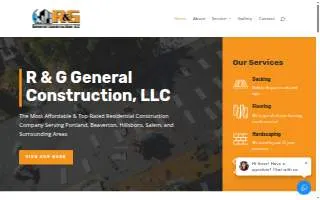 R&G General Construction Llc website