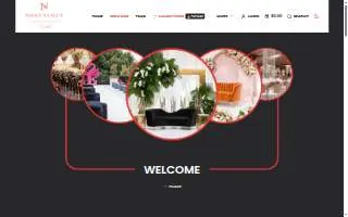 Nostalgia Event Rentals of Crofton website