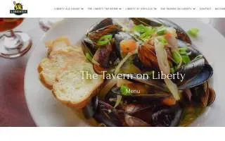 Tavern on Liberty website