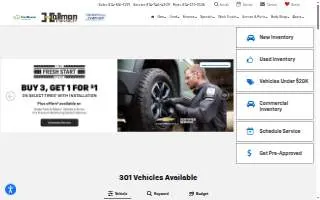 Dave Hallman Chevrolet website