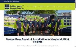 Gaithersburg Garage Door™ website