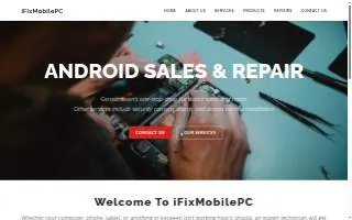 iFixMobilePC of Germantown website