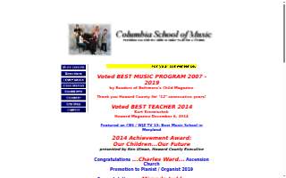Columbia School of Music website
