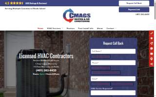 Cmags HVAC website