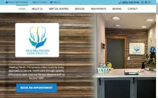 Healing Hands Chiropractic of Rapid City website