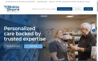 The Medicine Shoppe Pharmacy of Rapid City website