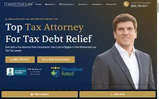 J David Tax Law LLC of Fayetteville website