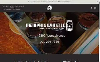 Memphis Whistle website