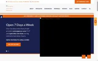 Memphis Veterinary Specialists website