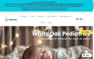 White Oak Pediatrics - Gaithersburg website