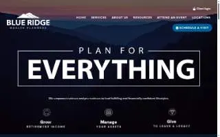 Blue Ridge Wealth Planners of Knoxville website