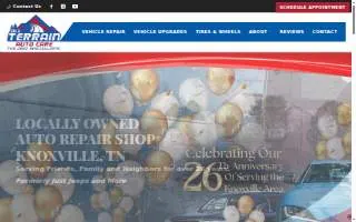 All Terrain Auto Care website