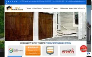 BWI Garage Doors of North Laurel website