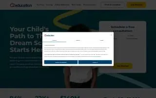 C2 Education of Maple Lawn website