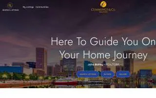 John Bailey - Realtor of Cummings & Co. Realtors website