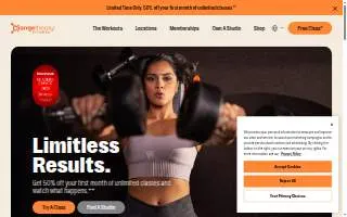 Orangetheory Fitness of Takoma Park website