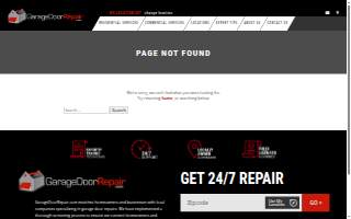 Garage Door Repair The Home Service of Randallstown