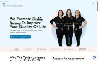 Taylor Listening Center of Reisterstown website