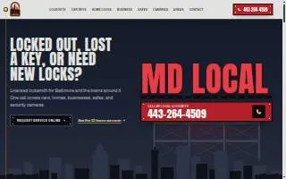 MD Local Locksmith of Ilchester website