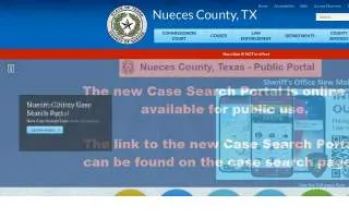 Nueces County Animal Control website