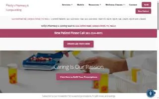 Kelly's Pharmacy & Compounding website