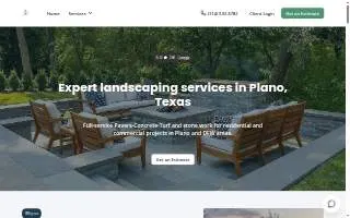 RC Custom Landscape & Stone Work LLC website