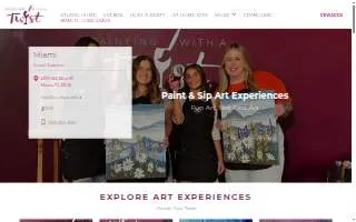 Painting with a Twist of Baltimore website