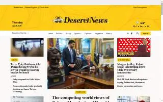 Deseret Landscaping of Ogden website