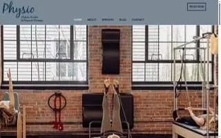 Physio Pilates Studio LLC website
