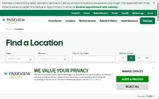 LMH Health 6th & Maine website