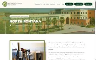 Cucamonga Valley Medical Group of Fontana website
