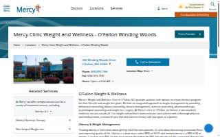 Mercy Clinic Weight and Wellness - O'Fallon Winding Woods