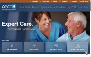 West Calcasieu Cameron Hospital website