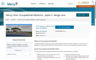 Mercy Clinic Occupational Medicine - Joplin S. Range Line