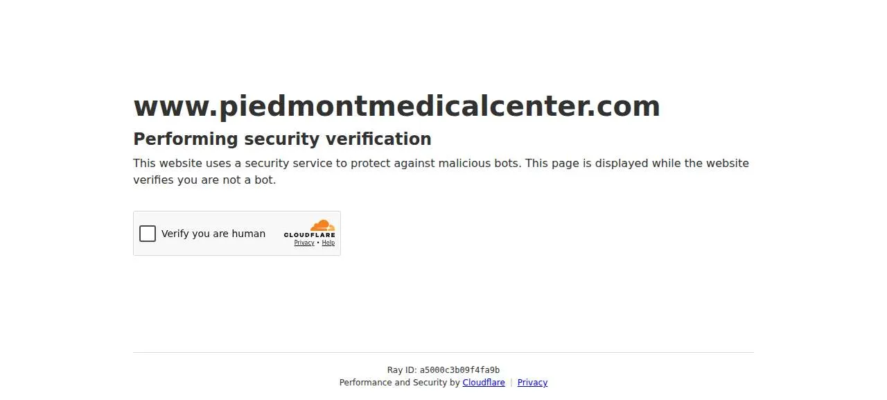 Piedmont Medical Center – Fort Mill website