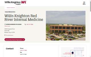 Willis Knighton Red River Internal Medicine