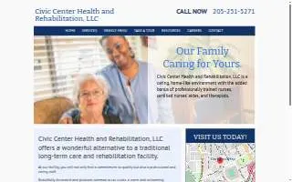 Civic Center Health and Rehabilitation, LLC website