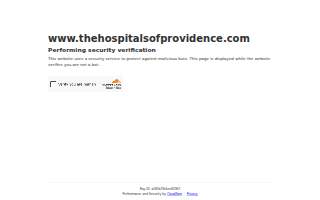 The Hospitals of Providence Transmountain Campus