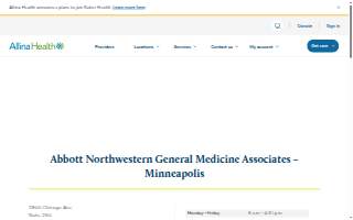 Abbott Northwestern General Medicine Associates – Minneapolis