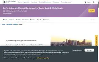Roberts Hospital website