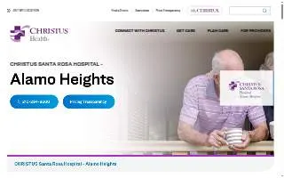CHRISTUS Santa Rosa Hospital - Alamo Heights website