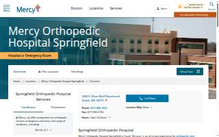 Mercy Orthopedic Hospital Springfield