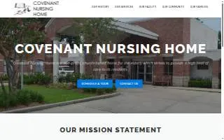 Covenant Nursing Home website
