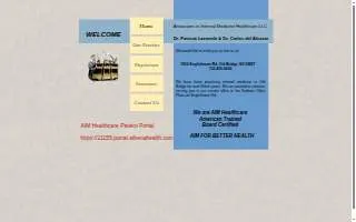 Aim Healthcare website