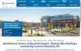 Rehabilitation Services - Mansfield Hospital - Medical Office Building
